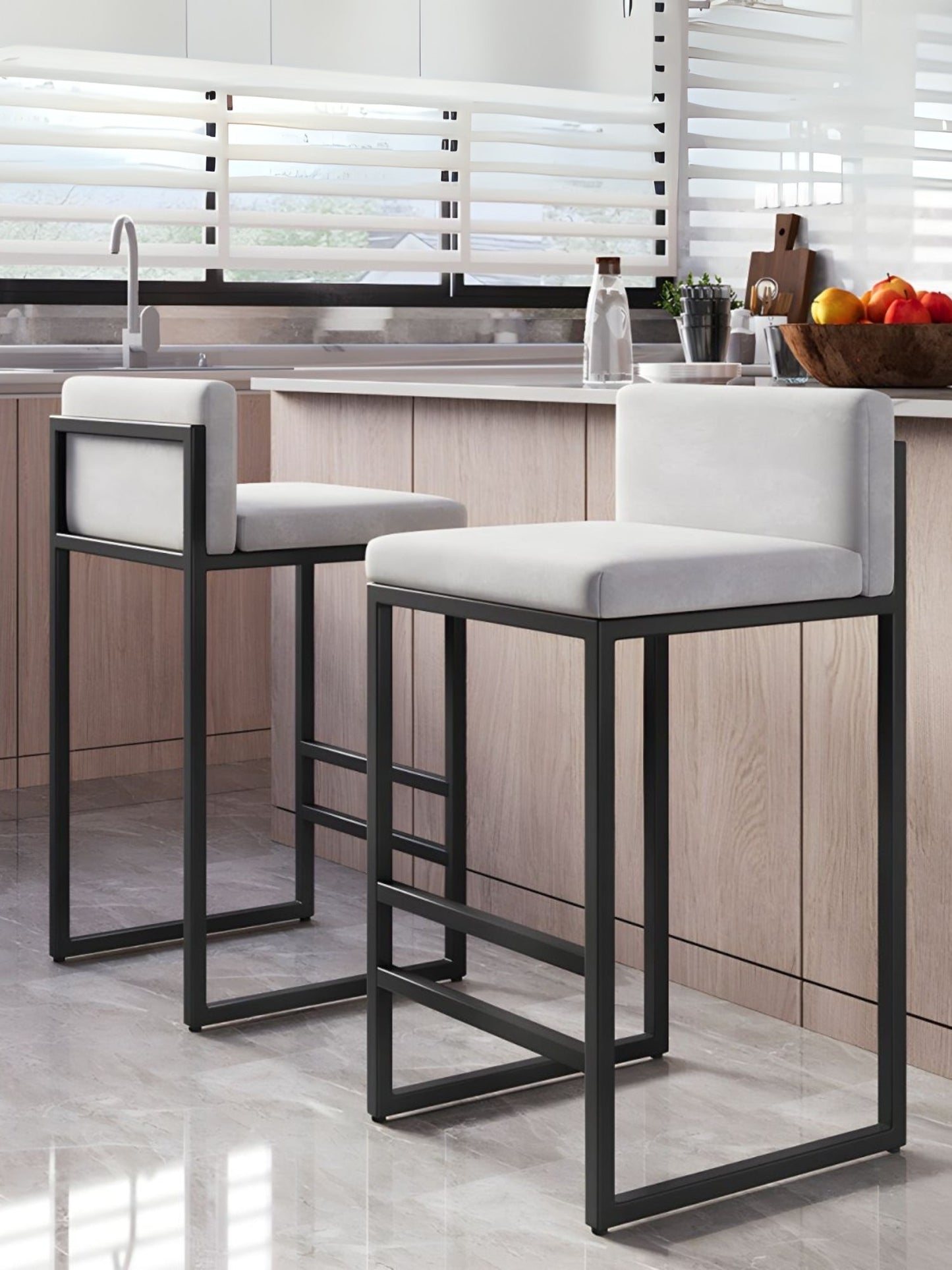 Silla terciopelo linna SET 2